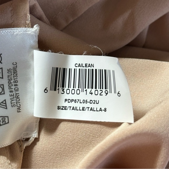 BCBG MaxAzria Cailean Burnout Print Lace Gown - Picture 5 of 16